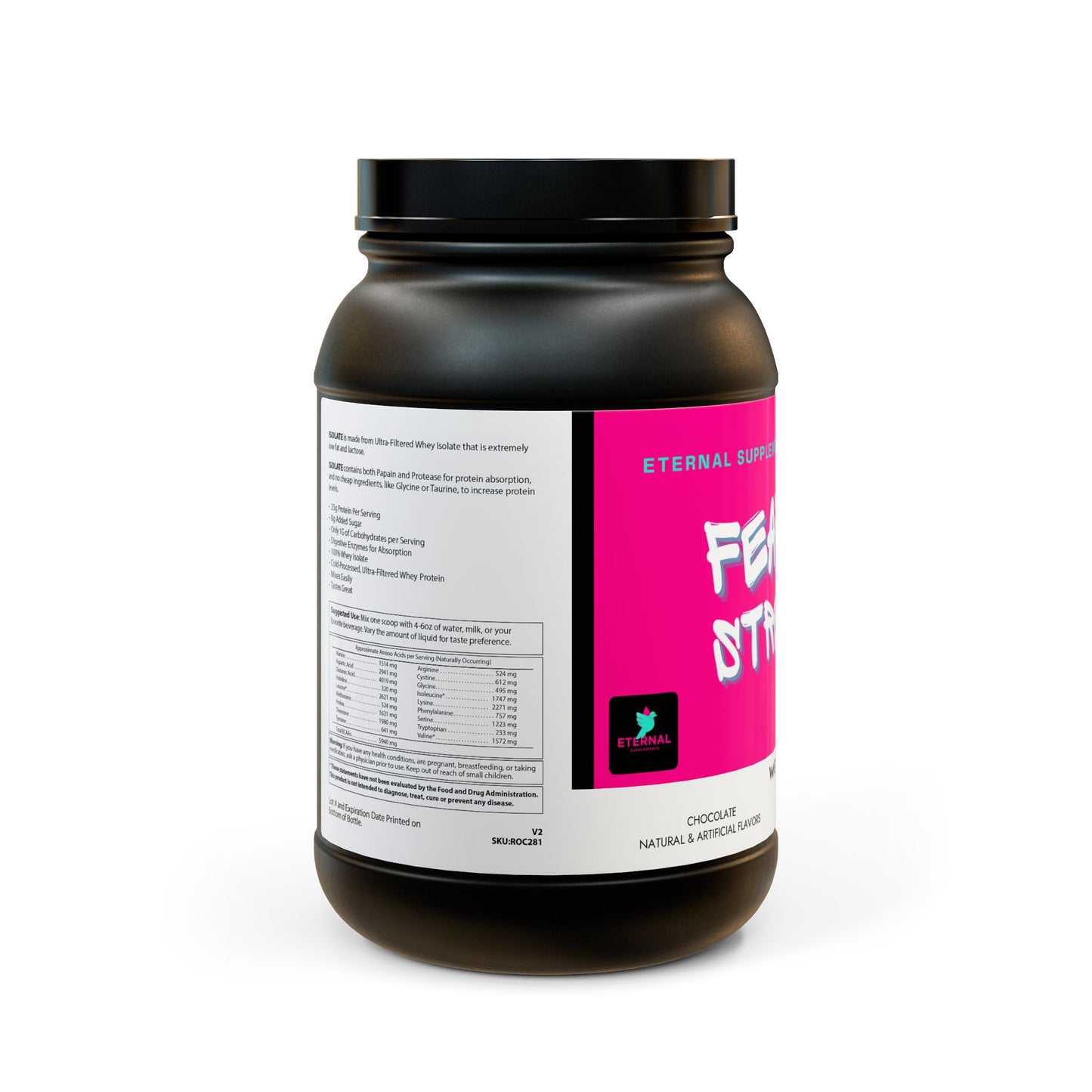 Feast For Thine Strength | Whey Isolate Protein (2lb) | Eternal Supplements