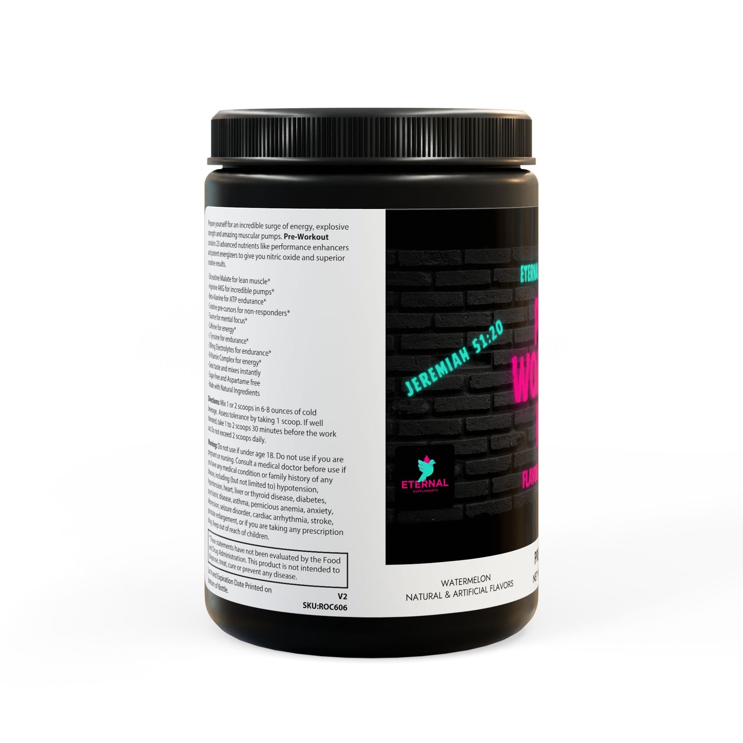 Pre-Workout Mix | Watermelon | Eternal Supplements