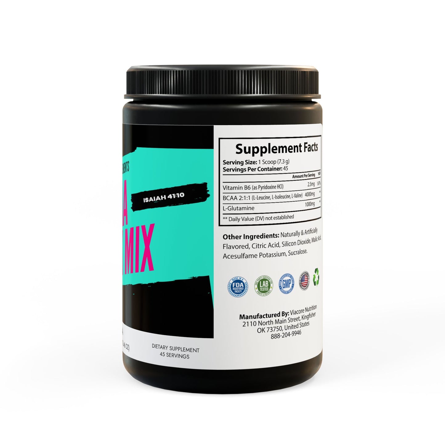 BCAA Drink Mix | Watermelon | Eternal Supplements